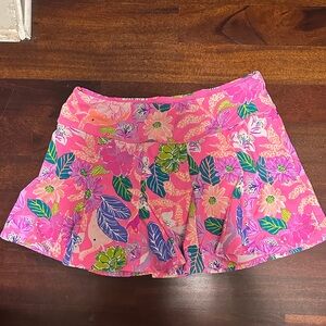 Vibrant Floral Skort